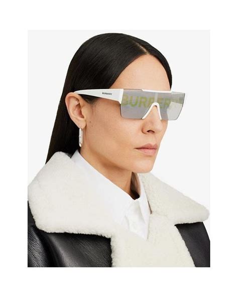 burberry be4291 on face|burberry white reflective sunglasses.